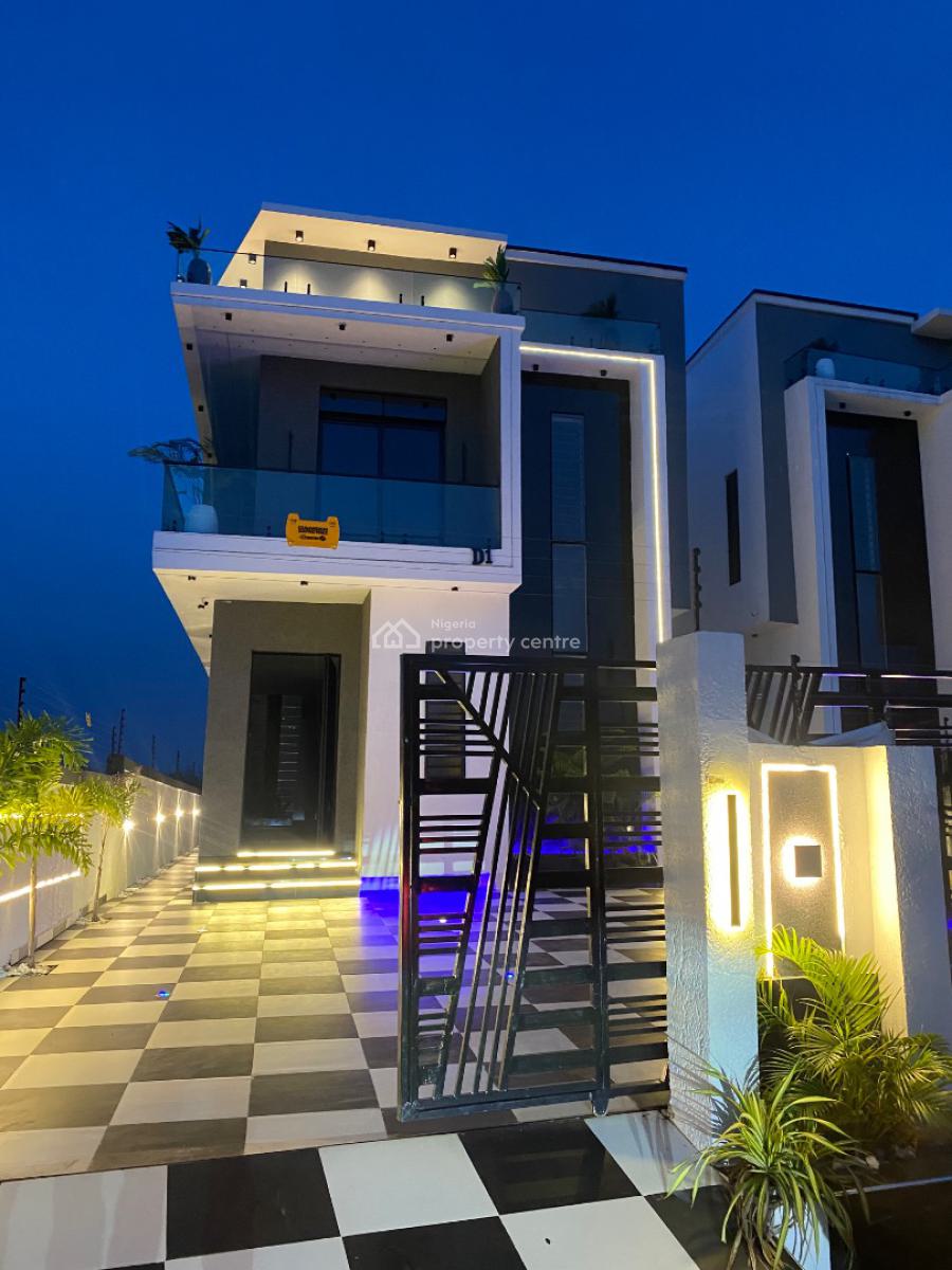 Luxury 5 Bedroom Duplex, Ajah, Lagos, Detached Duplex for Sale