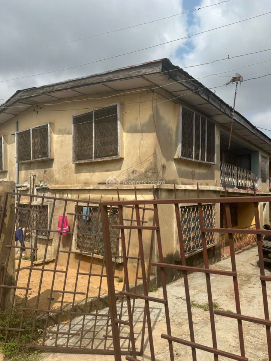 4 Flat of 3 Bedroom Each on 300sqm of Land, Okunsaga Street, Eleyele, Ibadan, Oyo, Block of Flats for Sale