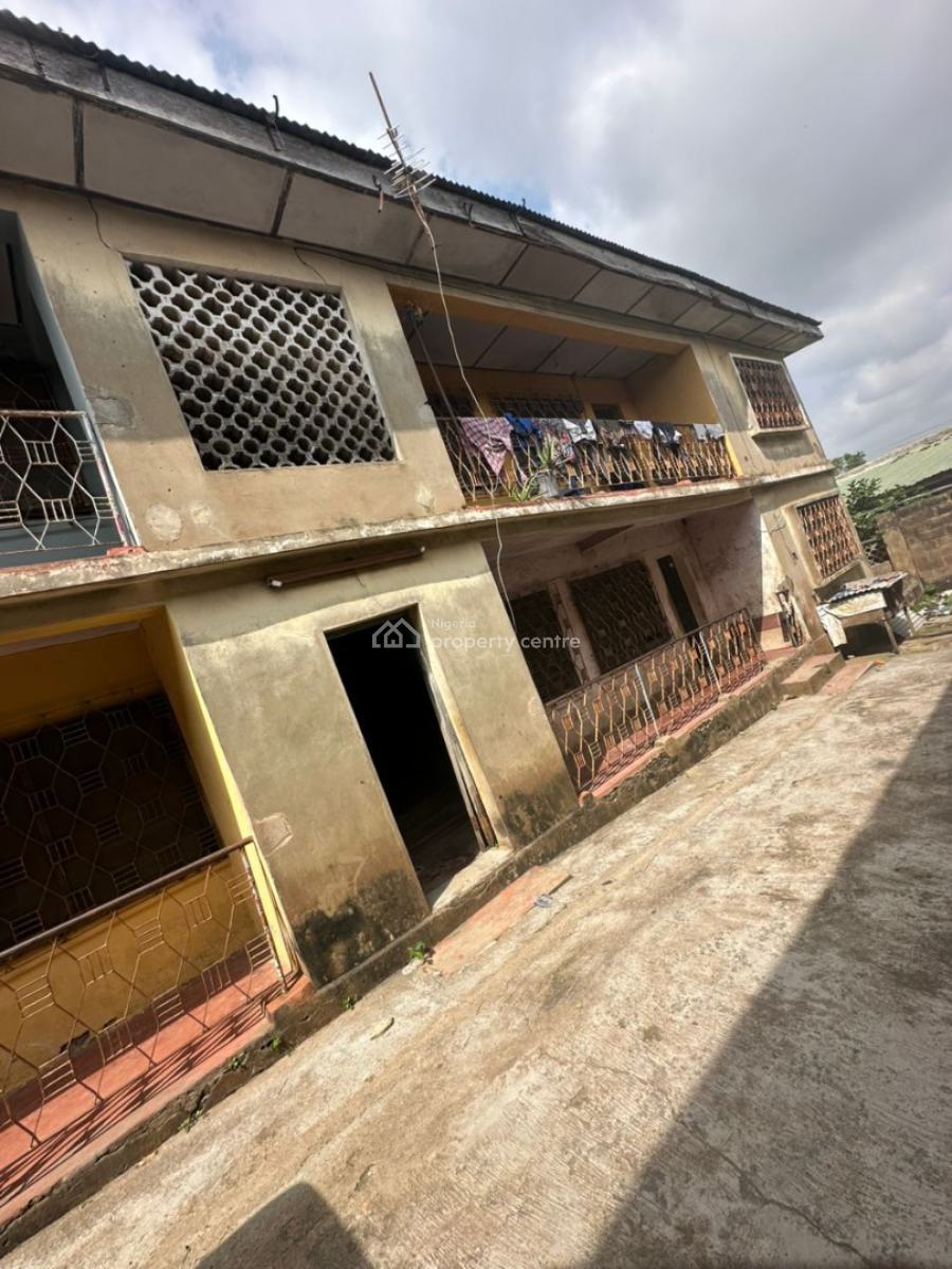 4 Flat of 3 Bedroom Each on 300sqm of Land, Okunsaga Street, Eleyele, Ibadan, Oyo, Block of Flats for Sale