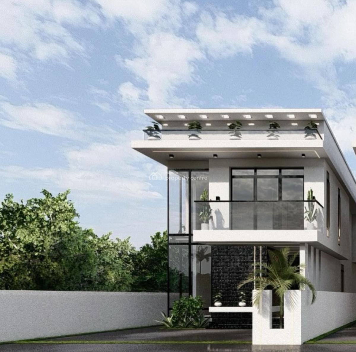 Stunning 5 Bedroom Detached Duplex with Swimming Pool and Bq, Chevron, Lekki, Lagos, Detached Duplex for Sale