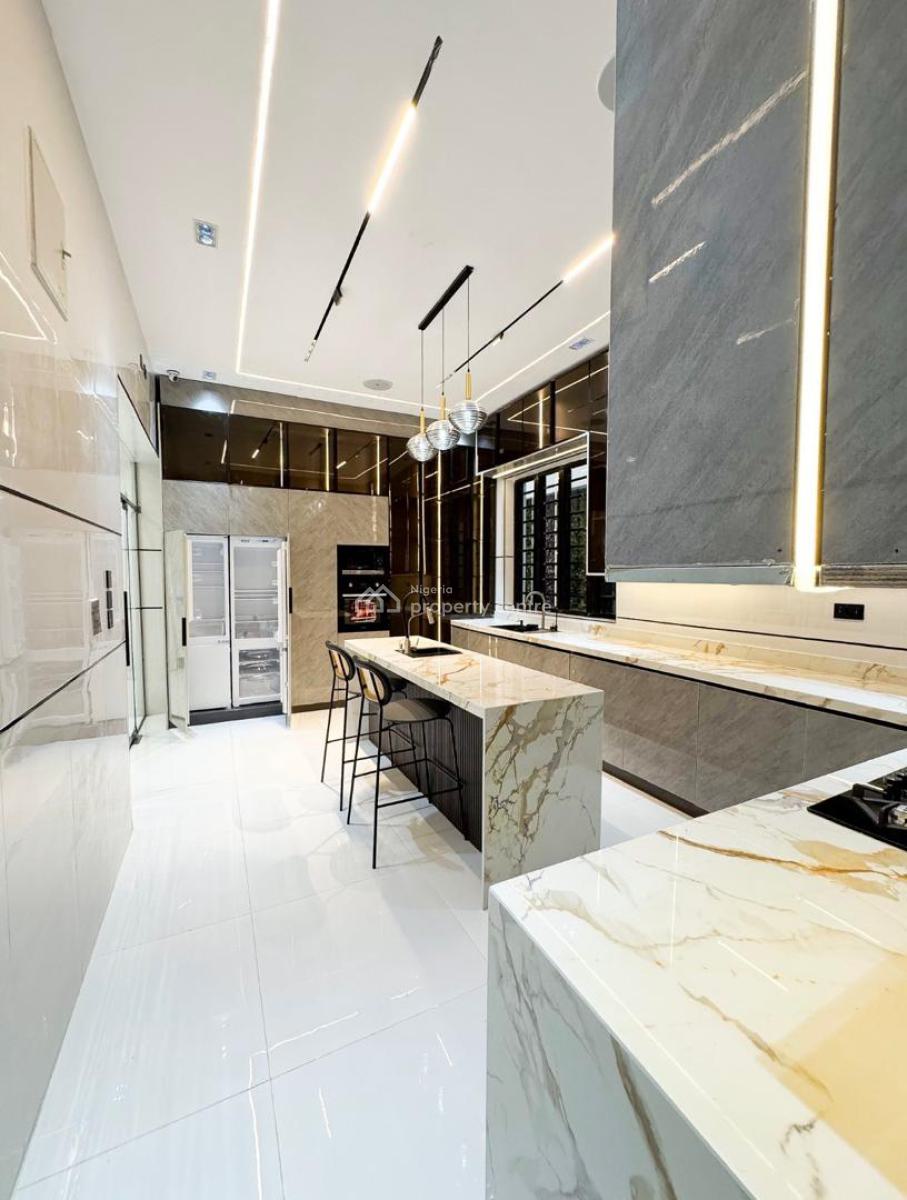 Bedroom Duplex with Swimming Pool and Cinema Fully Automated, Lekki, Lagos, Detached Duplex for Sale