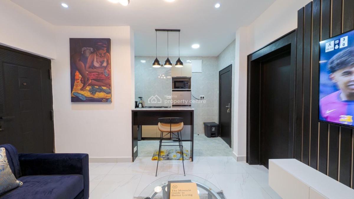 New Luxurious 1 Bedroom, Professor Kiumi Akingbehin, Lekki Phase 1, Lekki, Lagos, Flat / Apartment Short Let