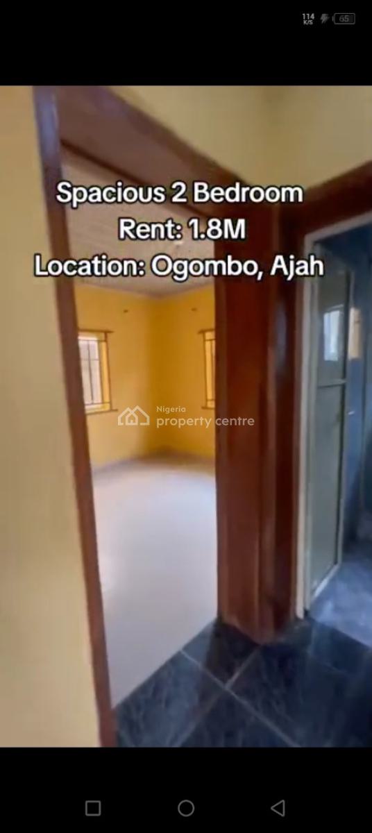 2 Bedroom Apartment, Okun, Ogombo, Ajah, Lagos, Terraced Duplex for Rent