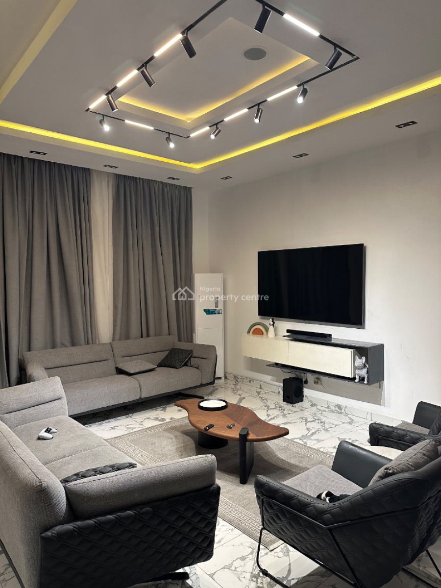 Spacious 4 Bedrooms Detached Duplex ( Self Compound), Daffodil Gardens Estate 2, Lekki Phase 2, Lekki, Lagos, Detached Duplex Short Let