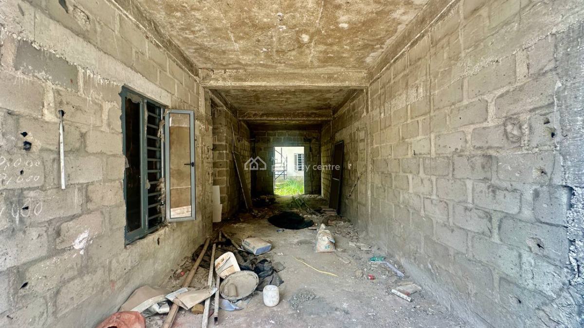 Carcass 5 Bedroom Terrace on 3 Floors with Groundfloor Parking, Buena Vista Estate, Orchid Road, Lekki, Lagos, Terraced Duplex for Sale