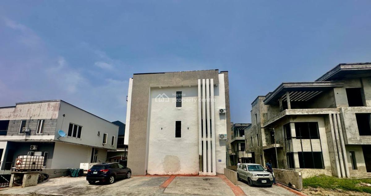Carcass 5 Bedroom Terrace on 3 Floors with Groundfloor Parking, Buena Vista Estate, Orchid Road, Lekki, Lagos, Terraced Duplex for Sale