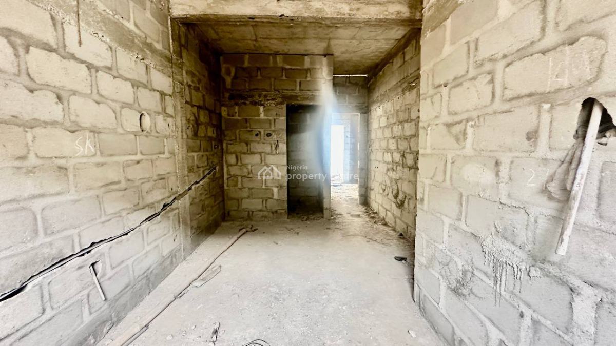 Carcass 5 Bedroom Terrace on 3 Floors with Groundfloor Parking, Buena Vista Estate, Orchid Road, Lekki, Lagos, Terraced Duplex for Sale