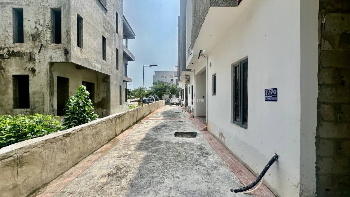 Carcass 5 Bedroom Terrace on 3 Floors with Groundfloor Parking, Buena Vista Estate, Orchid Road, Lekki, Lagos, Terraced Duplex for Sale