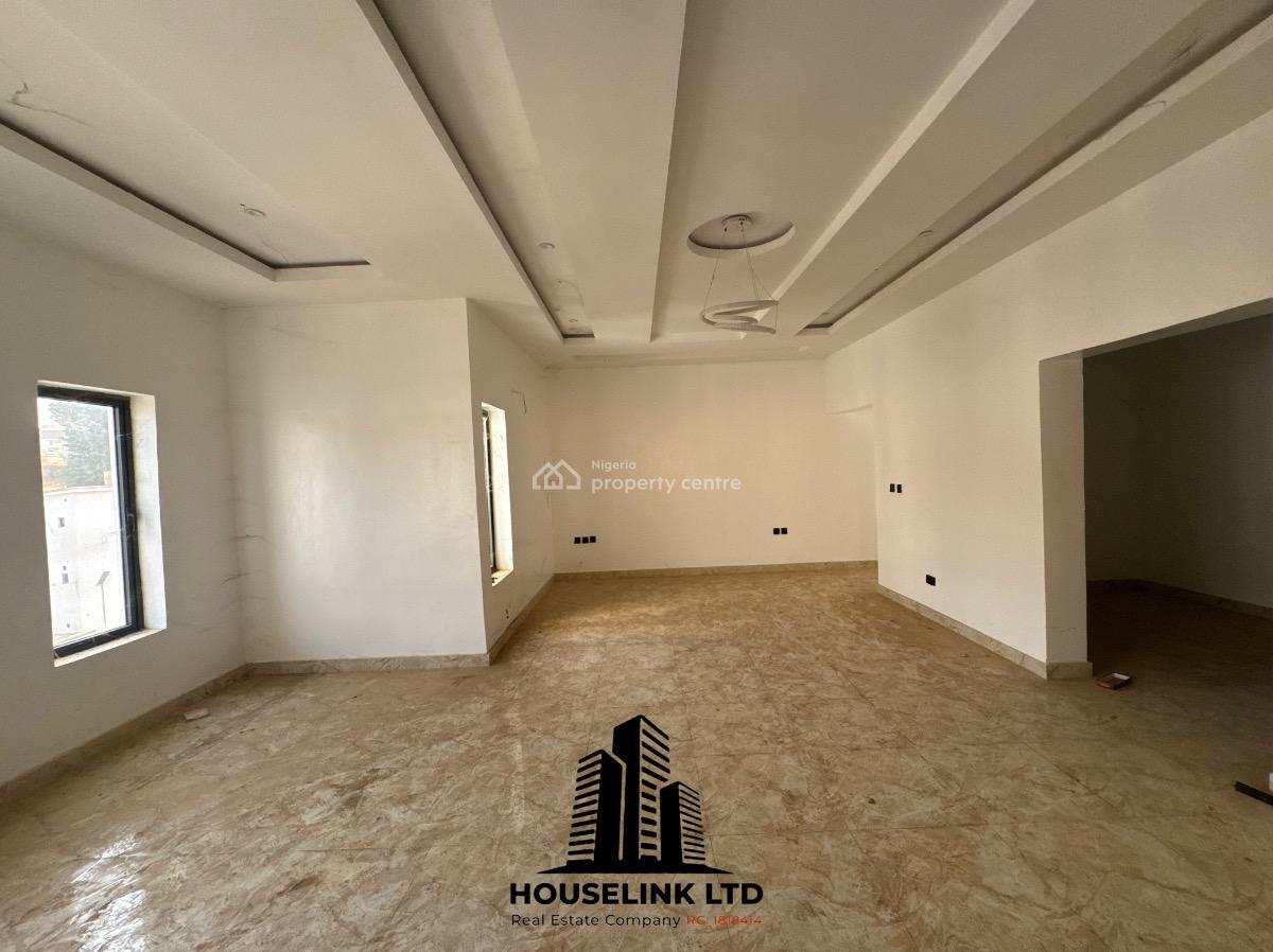 a Well Built 5 Bedroom Semi Detached Duplex with Bq Available, Guzape Diplomatic Zone, Guzape District, Abuja, Semi-detached Duplex for Sale