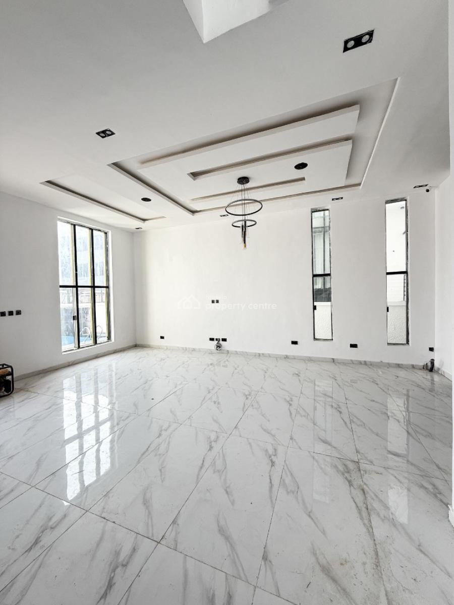 Contemporary 4 Bedroom Detached Duplex with Swimming Pool and Bq, Chevron, Lekki, Lagos, Detached Duplex for Sale