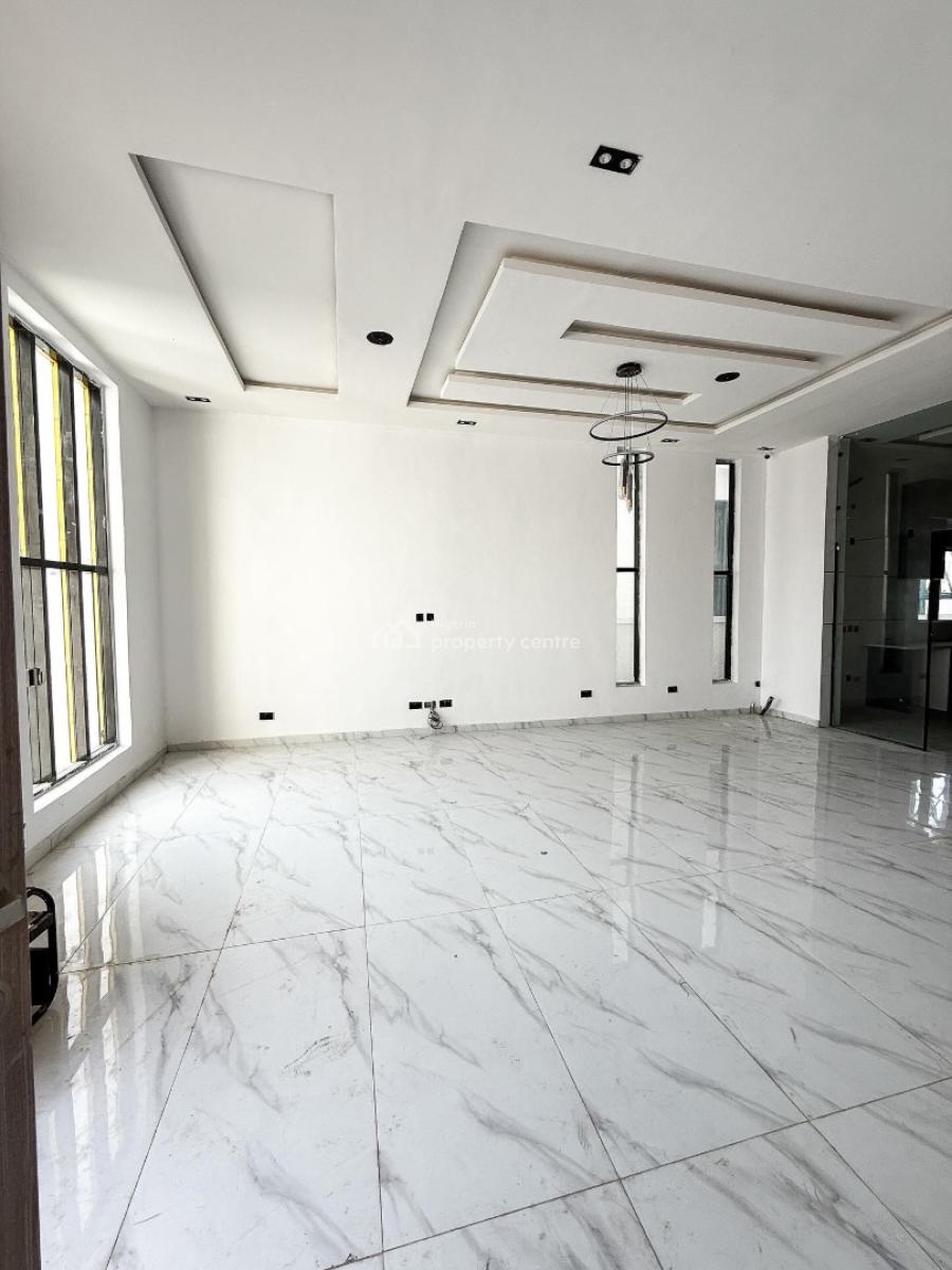 Contemporary 4 Bedroom Detached Duplex with Swimming Pool and Bq, Chevron, Lekki, Lagos, Detached Duplex for Sale