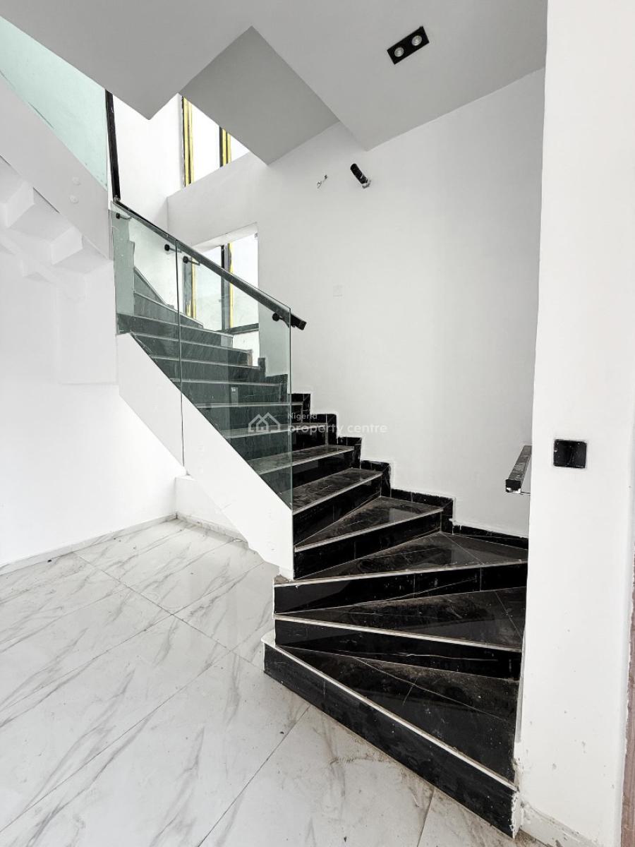 Contemporary 4 Bedroom Detached Duplex with Swimming Pool and Bq, Chevron, Lekki, Lagos, Detached Duplex for Sale