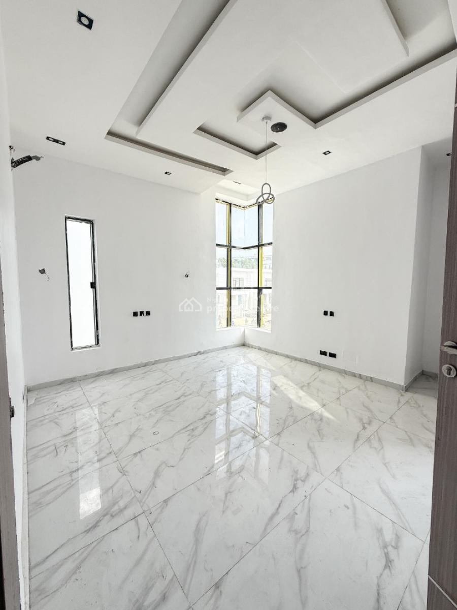 Contemporary 4 Bedroom Detached Duplex with Swimming Pool and Bq, Chevron, Lekki, Lagos, Detached Duplex for Sale