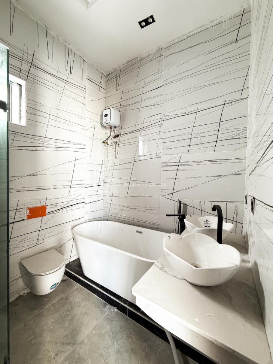 Contemporary 4 Bedroom Detached Duplex with Swimming Pool and Bq, Chevron, Lekki, Lagos, Detached Duplex for Sale