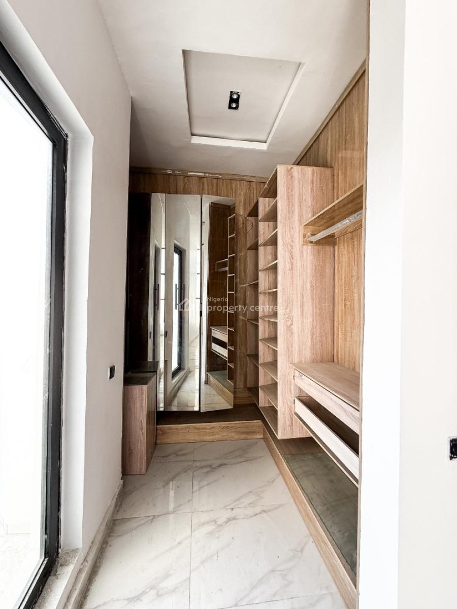 Contemporary 4 Bedroom Detached Duplex with Swimming Pool and Bq, Chevron, Lekki, Lagos, Detached Duplex for Sale