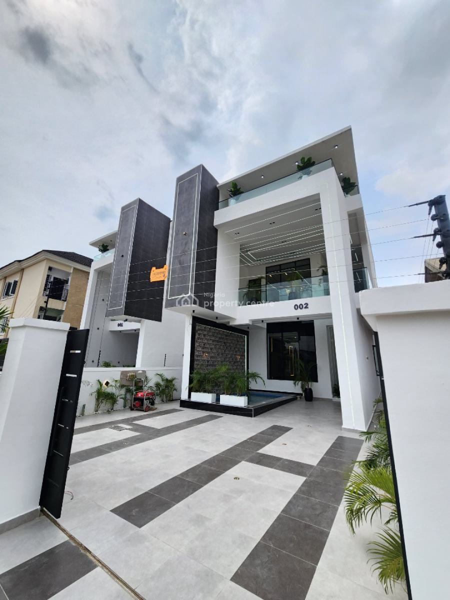Luxury 5 Bedroom Detached Duplex W/ Bq, Pool, Gym in a Secured Estate, Ikota, Lekki, Lagos, Detached Duplex for Sale