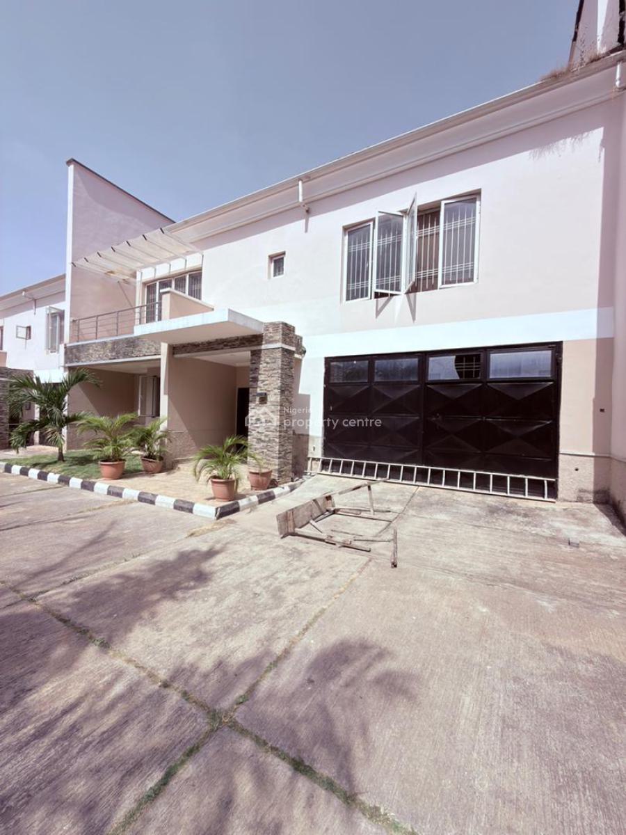 4 Bedroom Terrace Duplex with a Room Bq, Katampe Extension, Katampe, Abuja, Terraced Duplex for Rent
