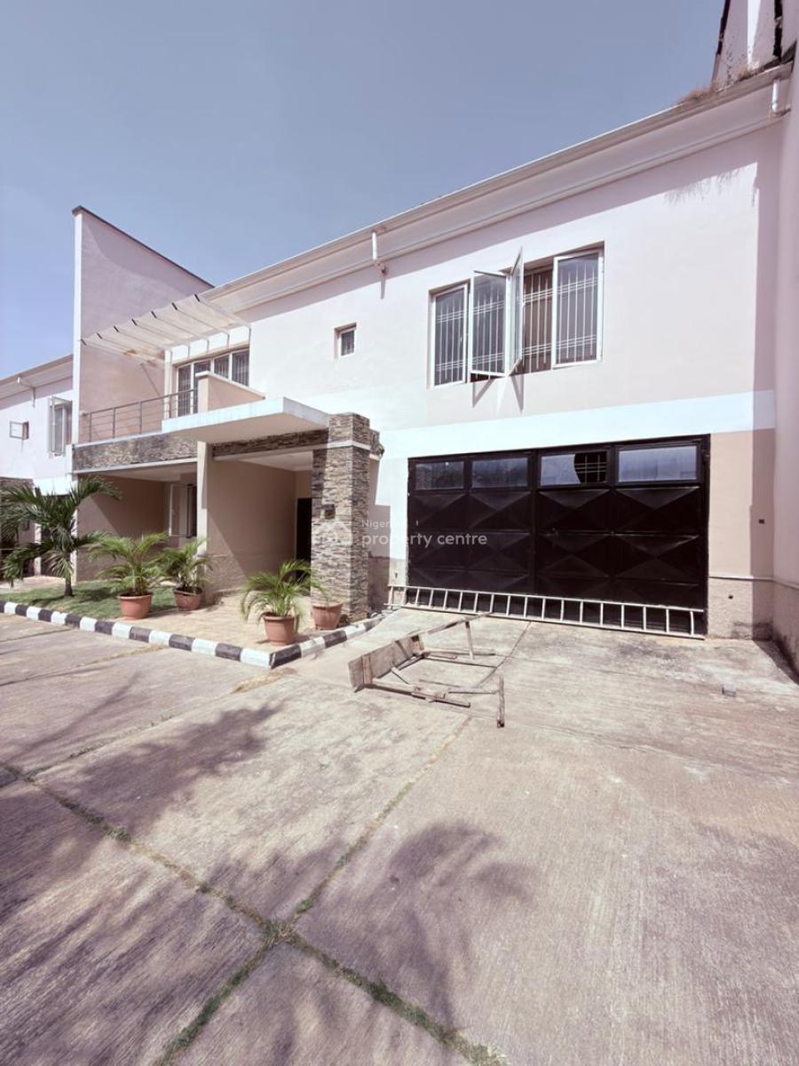 4 Bedroom Terrace Duplex with a Room Bq, Katampe Extension, Katampe, Abuja, Terraced Duplex for Rent