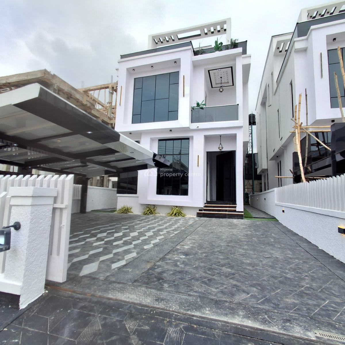 Luxury Five Bedroom Fully Detached Duplex, Megamound Estate, Ikota, Lekki, Lagos, Detached Duplex for Sale