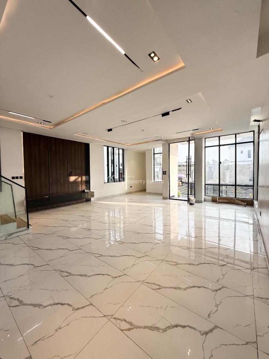 Contemporary 5 Bedroom Detached Duplex with Bq, Chevron, Lekki, Lagos, Detached Duplex for Sale