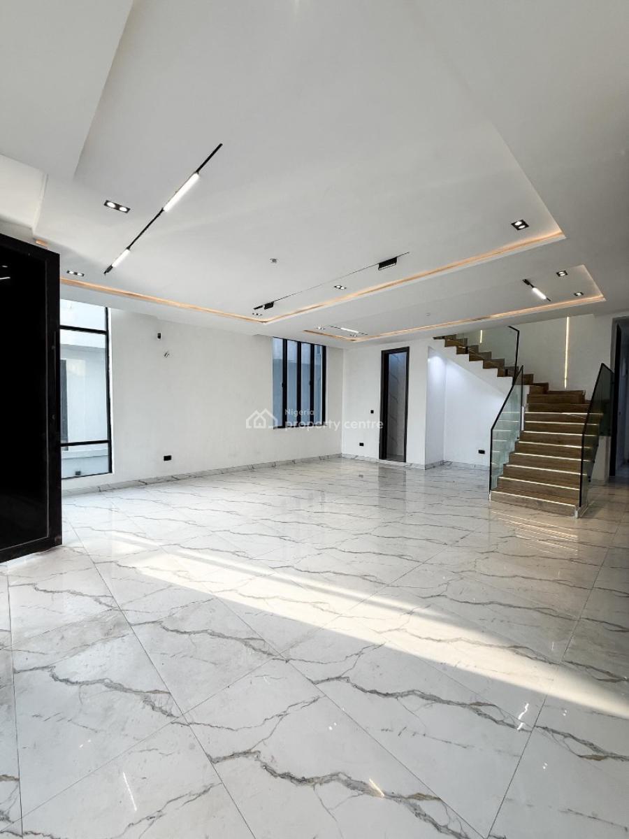 Contemporary 5 Bedroom Detached Duplex with Bq, Chevron, Lekki, Lagos, Detached Duplex for Sale