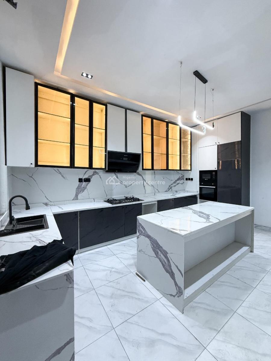 Contemporary 5 Bedroom Detached Duplex with Bq, Chevron, Lekki, Lagos, Detached Duplex for Sale