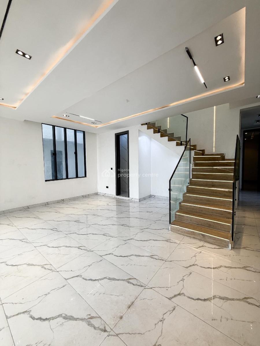 Contemporary 5 Bedroom Detached Duplex with Bq, Chevron, Lekki, Lagos, Detached Duplex for Sale
