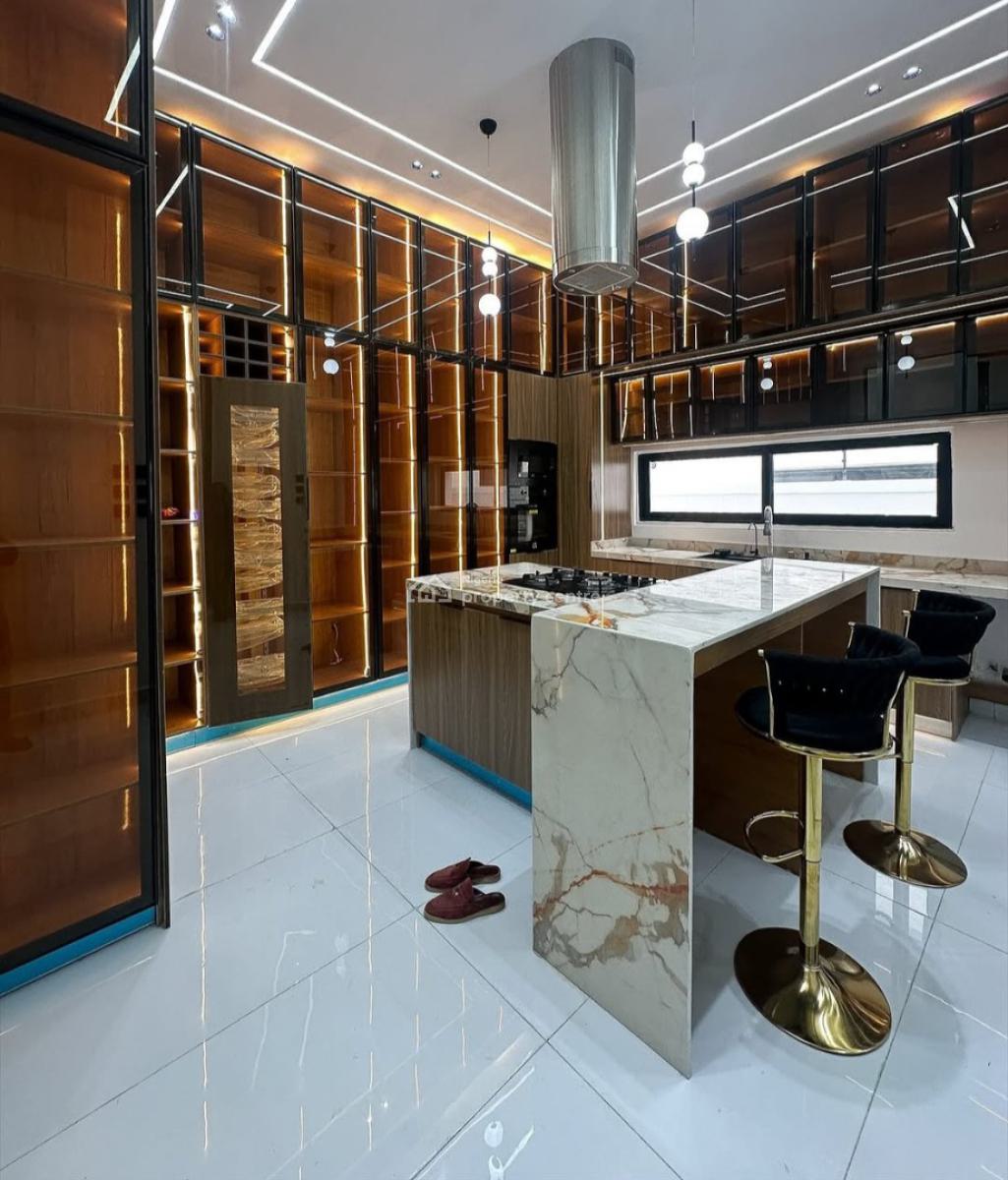 Modern Fully Automated 5 Bedroom Fully Detached Duplex, Ikota, Lekki, Lagos, Detached Duplex for Sale