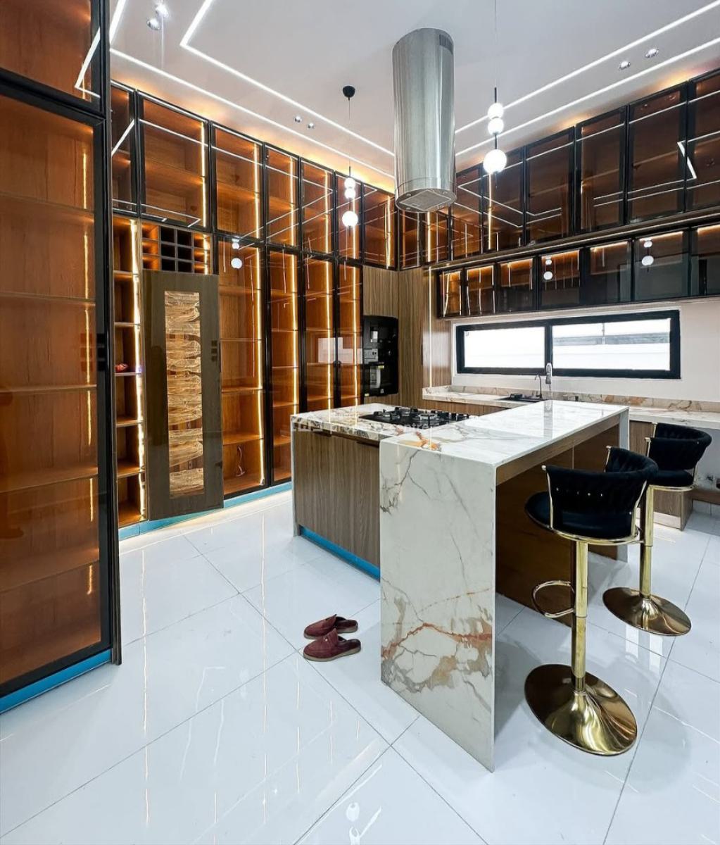 Modern Fully Automated 5 Bedroom Fully Detached Duplex, Ikota, Lekki, Lagos, Detached Duplex for Sale