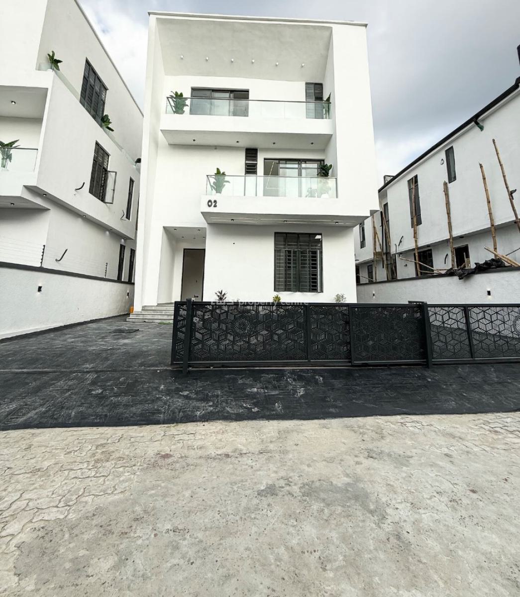 Stunning 6 Bedroom Detached Duplex with Swimming Pool and Bq, Chevron, Lekki, Lagos, Detached Duplex for Sale