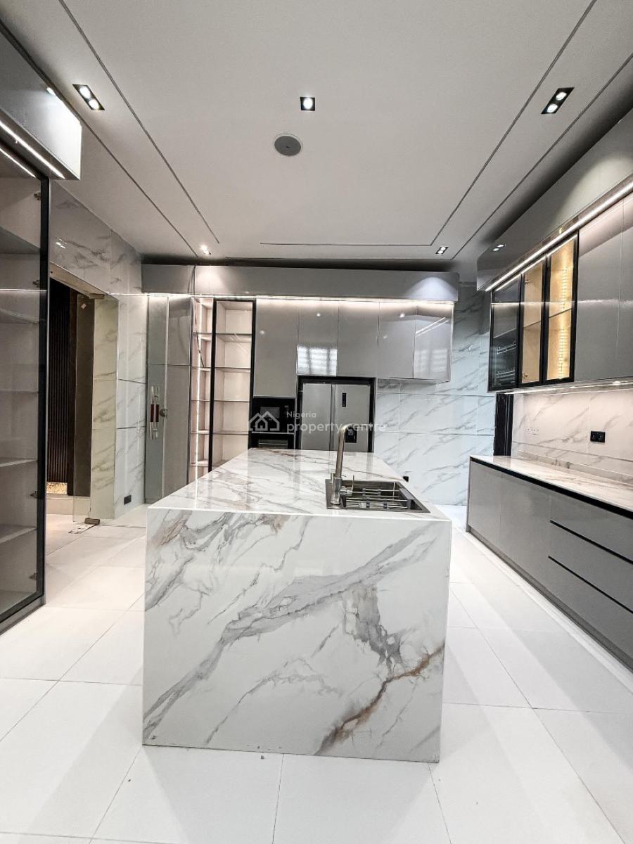 Stunning 6 Bedroom Detached Duplex with Swimming Pool and Bq, Chevron, Lekki, Lagos, Detached Duplex for Sale