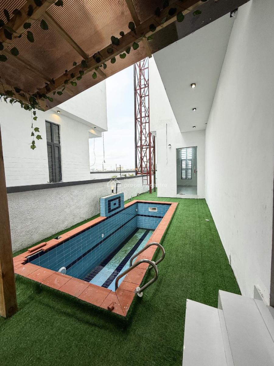 Stunning 6 Bedroom Detached Duplex with Swimming Pool and Bq, Chevron, Lekki, Lagos, Detached Duplex for Sale