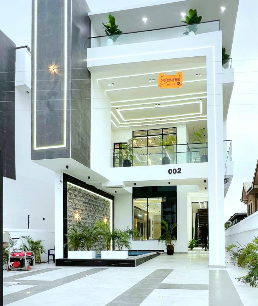 Contemporary 5 Bedroom Detached Duplex, Ikota, Lekki, Lagos, Detached Duplex for Sale