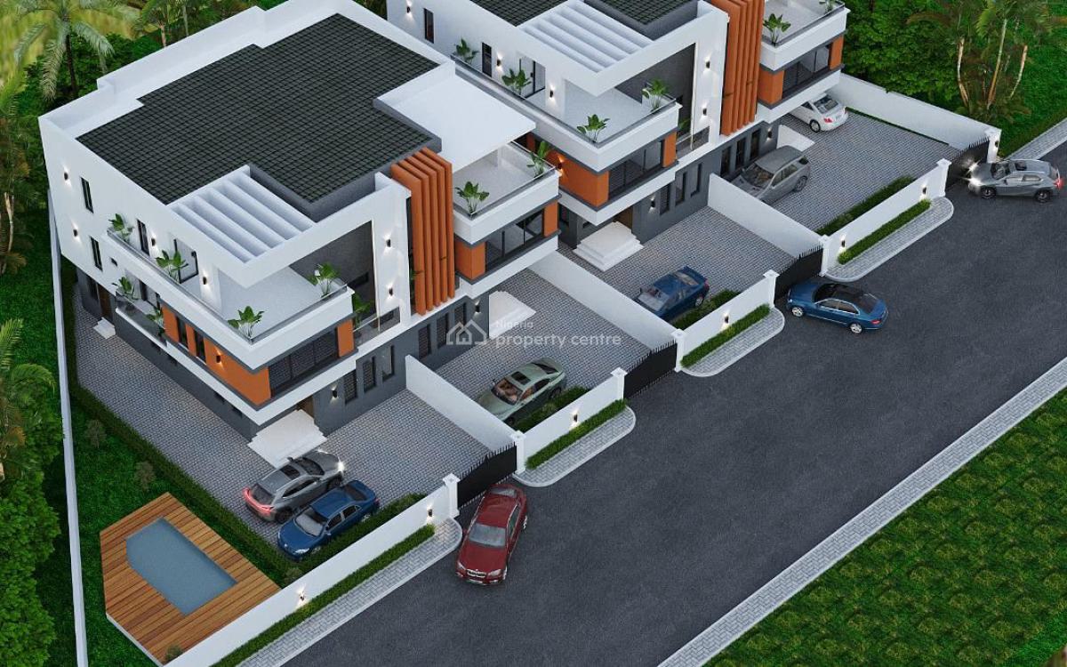 Beautifully Crafted 4 Bedroom Semi Detached Duplex, Gbagada, Lagos, Semi-detached Duplex for Sale