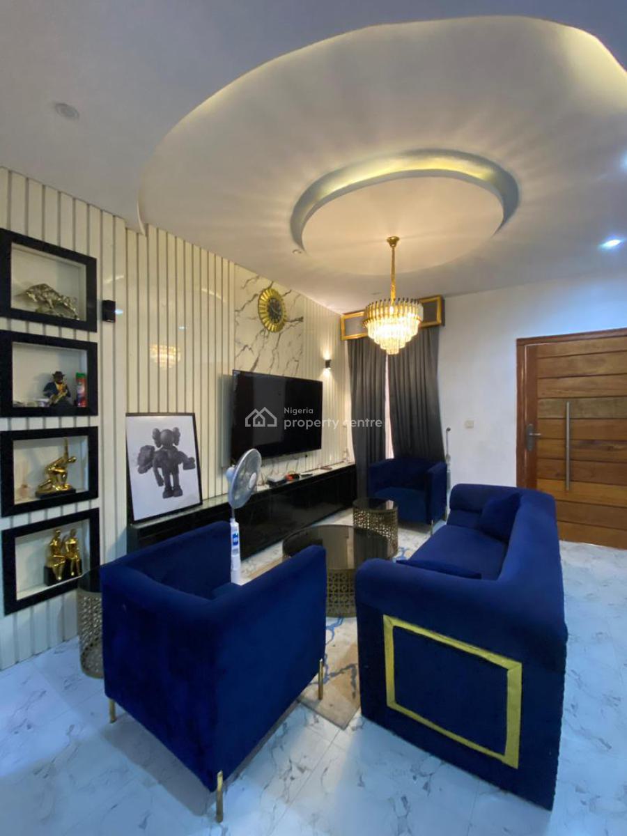 Well-designed 4-bedroom Semi-detached Duplex, Chevron, Lekki, Lagos, Semi-detached Duplex for Sale