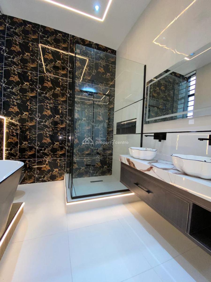 Spacious 5-bedroom Fully Detached Duplex with Boys Quarters, Chevron, Lekki, Lagos, Detached Duplex for Sale