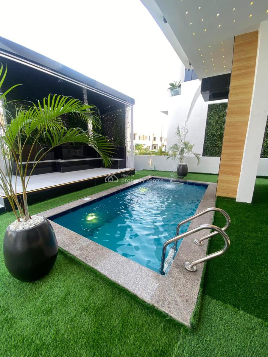 Spacious 5-bedroom Fully Detached Duplex with Boys Quarters, Chevron, Lekki, Lagos, Detached Duplex for Sale