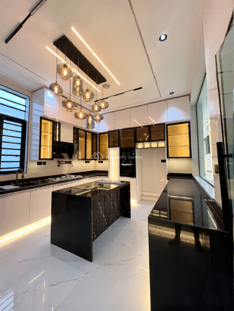 5 Bedroom Fully Detached Duplex with Bq, Oral Estate, Chevron Toll Gate, Lekki, Lagos, Detached Duplex for Sale