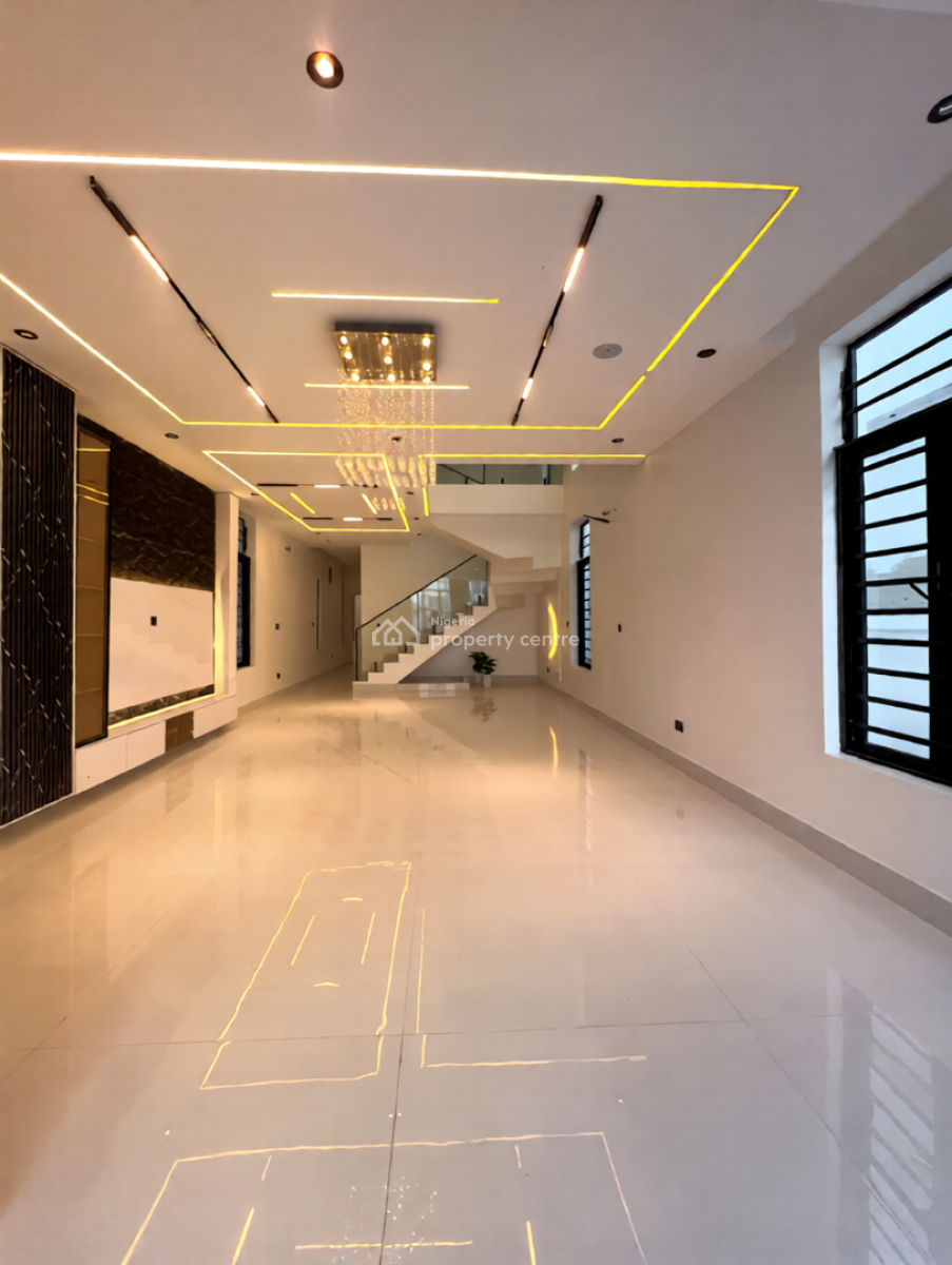 5 Bedroom Fully Detached Duplex with Bq, Oral Estate, Chevron Toll Gate, Lekki, Lagos, Detached Duplex for Sale