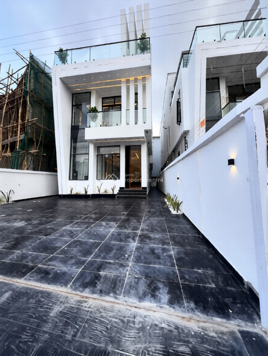5 Bedroom Fully Detached Duplex with Bq, Oral Estate, Chevron Toll Gate, Lekki, Lagos, Detached Duplex for Sale