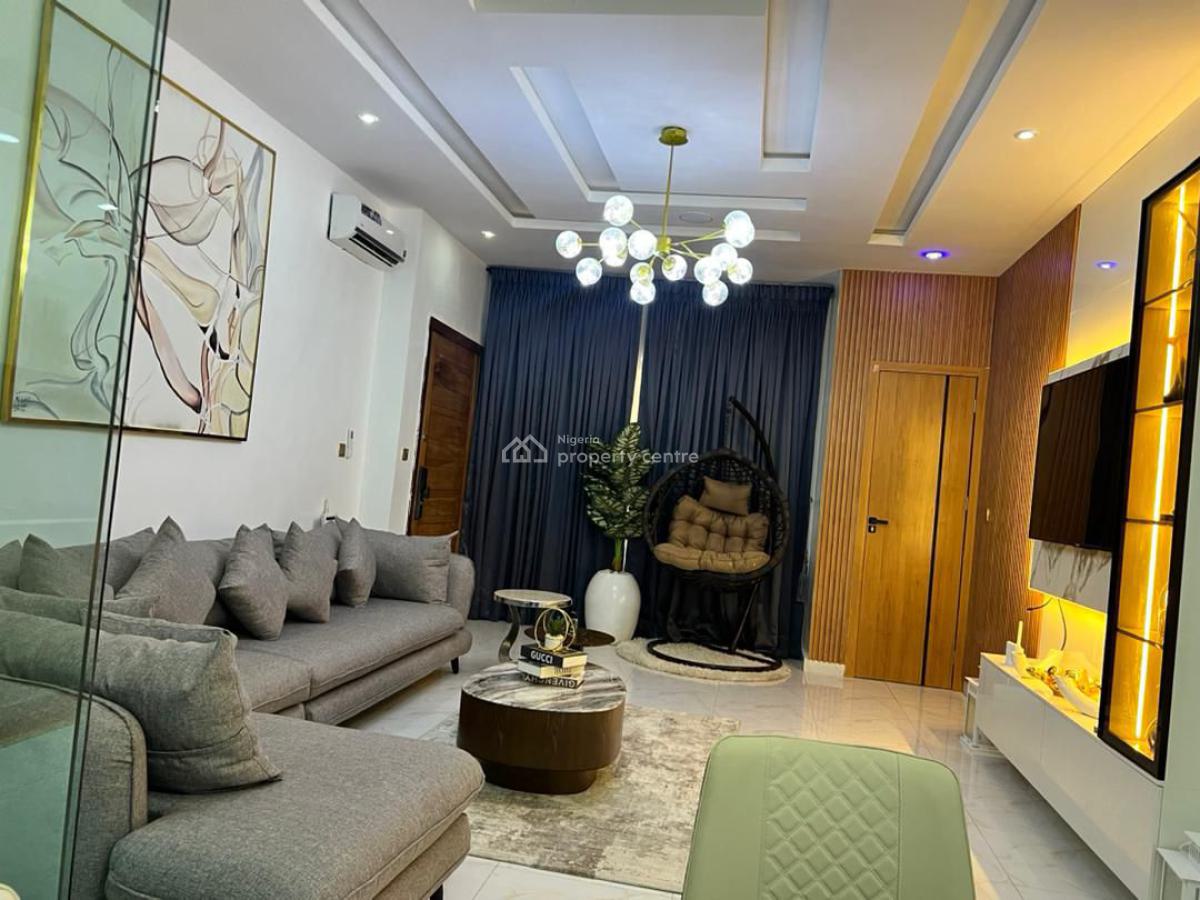 Exquisite 2 Bedroom Apartment, Chevron, Lekki Phase 2, Lekki, Lagos, Flat / Apartment Short Let