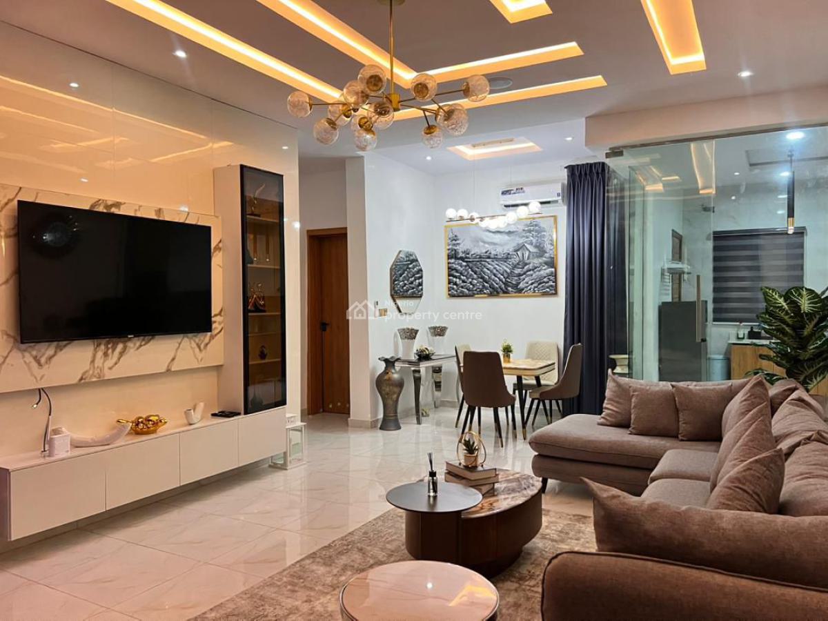 Exquisite 2 Bedroom Apartment, Chevron, Lekki Phase 2, Lekki, Lagos, Flat / Apartment Short Let