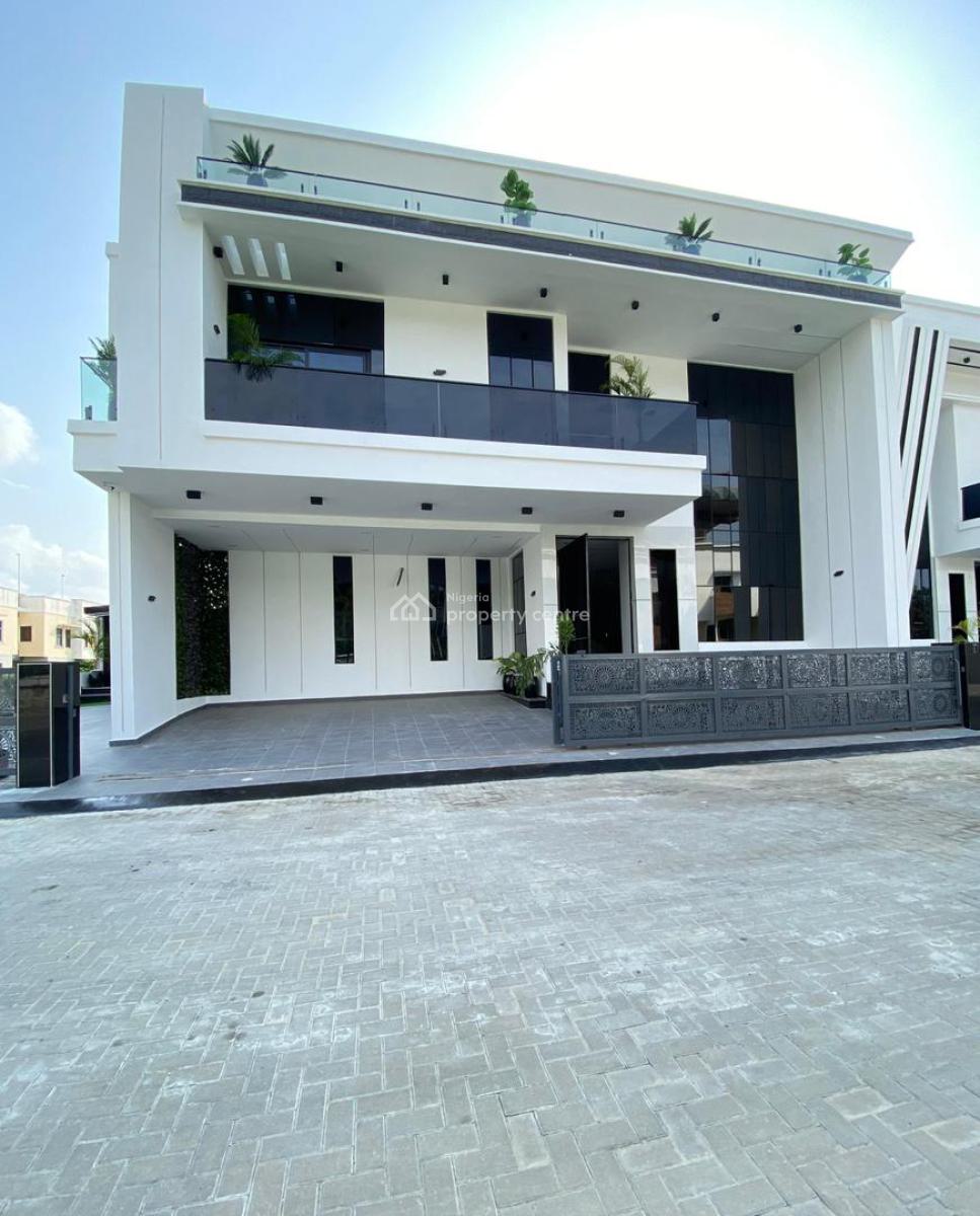 Spacious 5-bedroom Fully Detached Duplex with Boys Quarters, Chevron, Lekki, Lagos, Detached Duplex for Sale