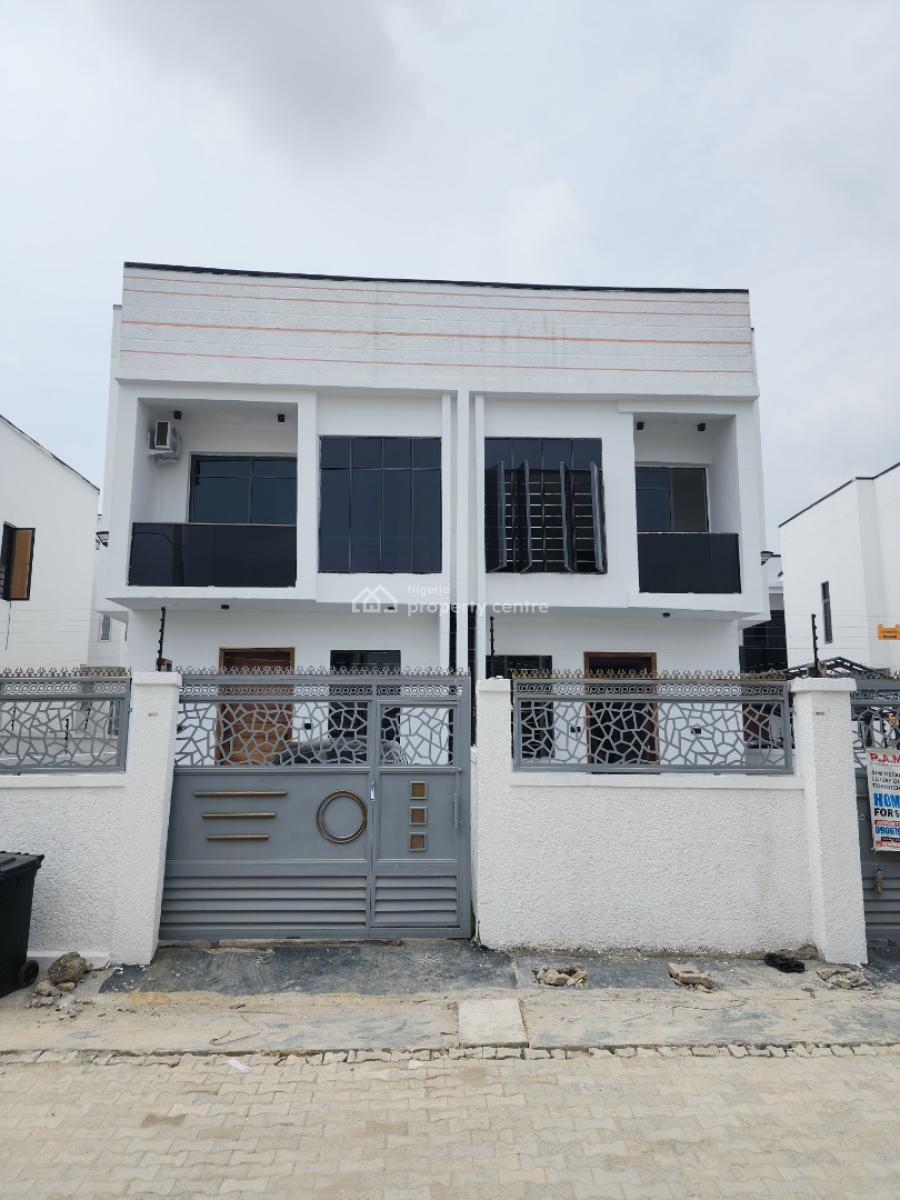 Lovely 3 Bedroom Semi Detached Duplex in a Secured Estate, Ikota, Lekki, Lagos, Semi-detached Duplex for Sale