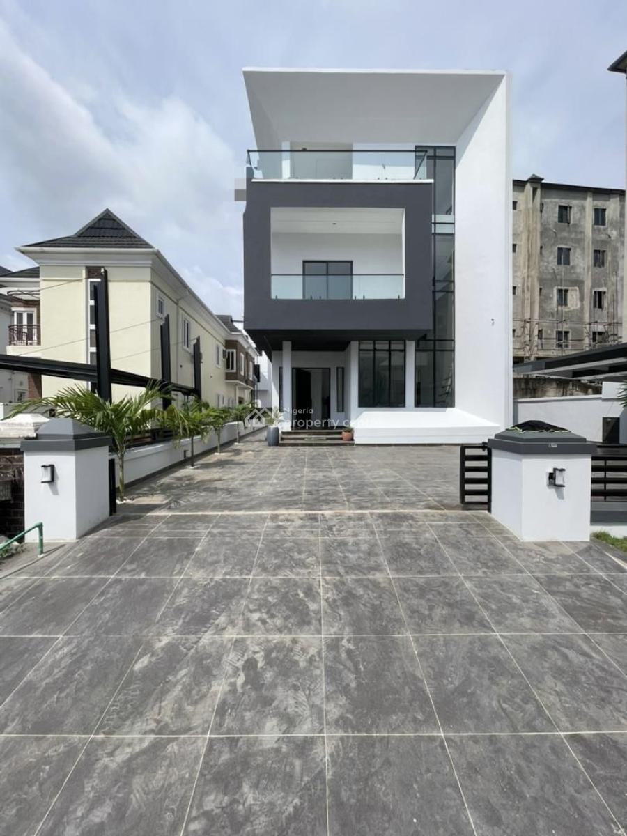 Contemporary 6 Bedroom Fully Detached Duplex, Lekky County Homes, Ikota, Lekki, Lagos, Detached Duplex for Sale