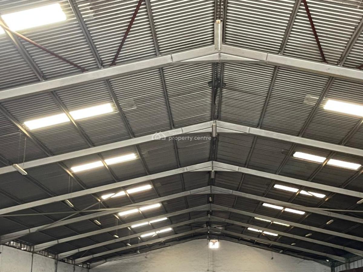 2-bay Warehouse with Office Block on 6,777sqm, Matori Industrial Estate, Mushin, Lagos, Warehouse for Sale