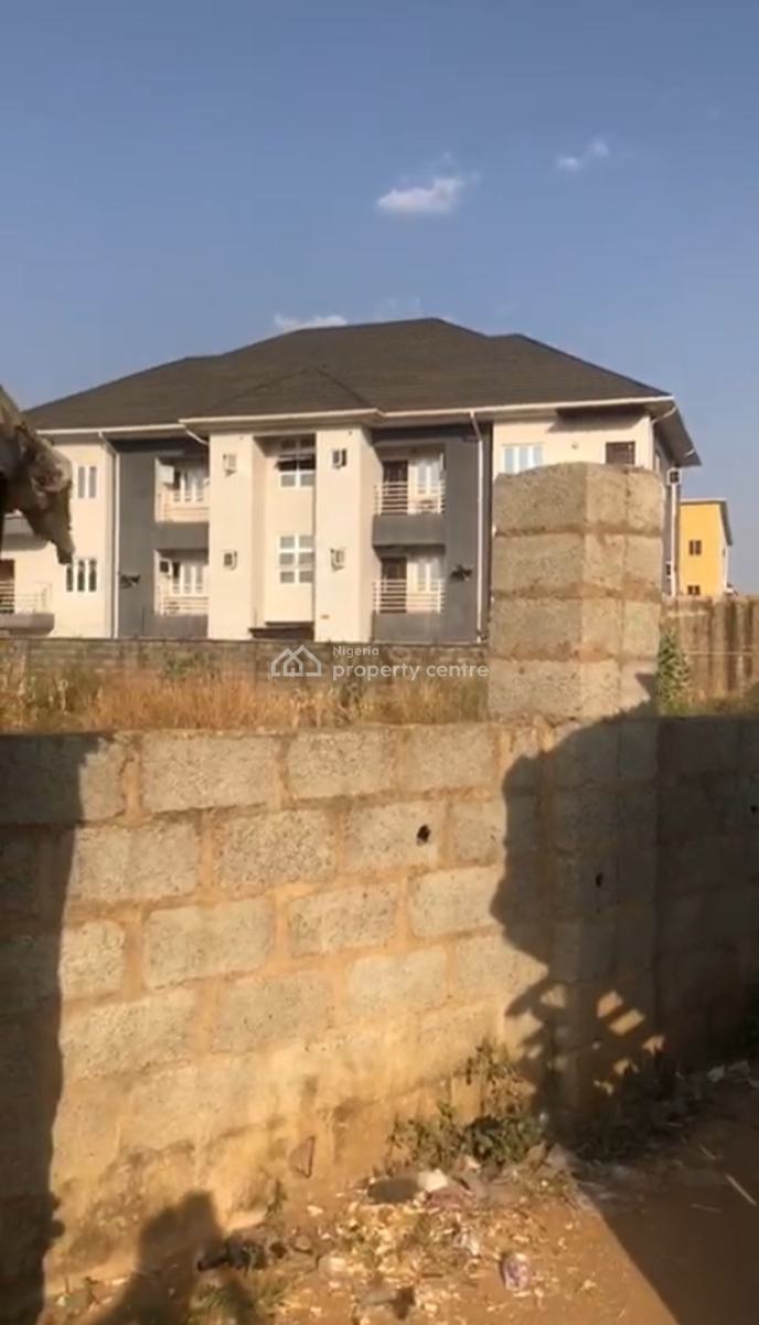 a Flat and Fenced Land on a Tarred Road, By Shafa Filling Station, Jahi, Abuja, Residential Land for Sale