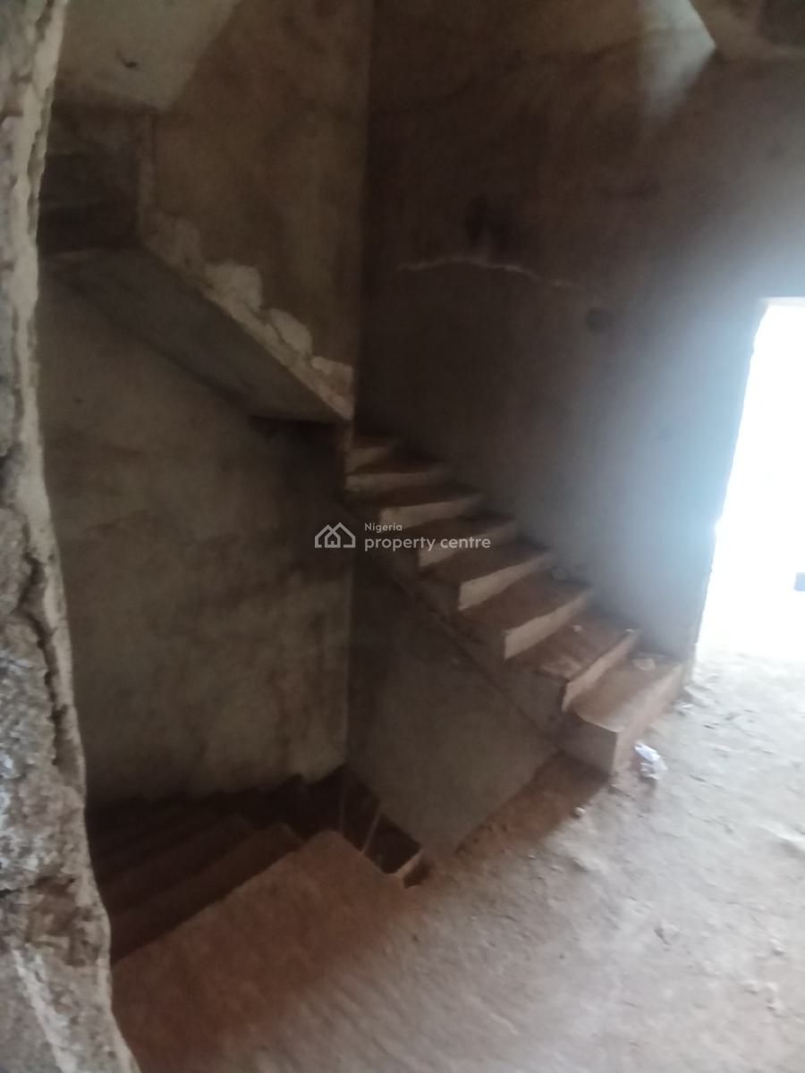 Uncompleted Building 4 Bedroom Terrace Duplex, Navy Town Estate, Asokoro District, Abuja, Terraced Duplex for Sale