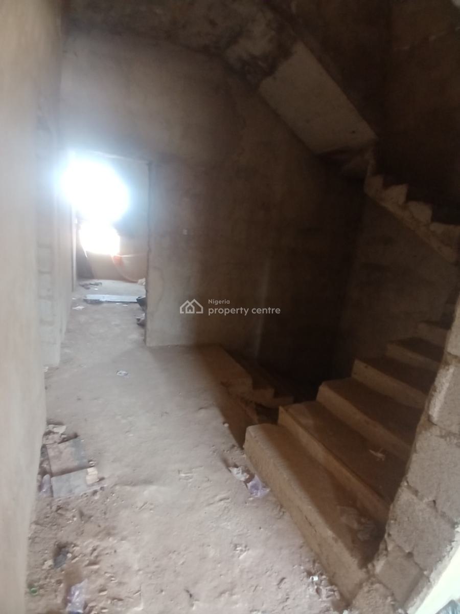 Uncompleted Building 4 Bedroom Terrace Duplex, Navy Town Estate, Asokoro District, Abuja, Terraced Duplex for Sale