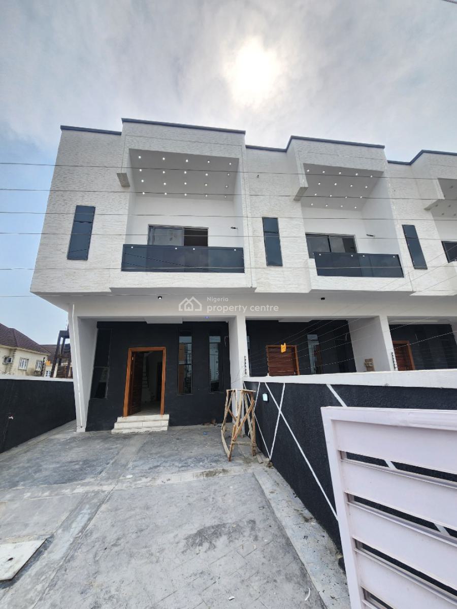 Lovely 4 Bedroom Terraced Duplex in a Secured Estate, Ikota, Lekki, Lagos, Terraced Duplex for Sale